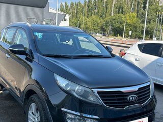 2013 Kia Sportage III, чёрный, 1300000 рублей, вид 3