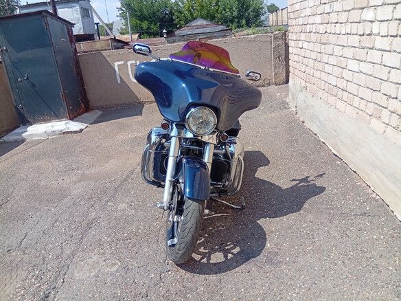 2012 Harley-Davidson Street Glide, синий, 1100000 рублей - вид 17