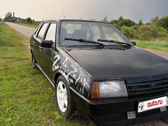 1997 Lada (ВАЗ) 21099, серый - вид 2