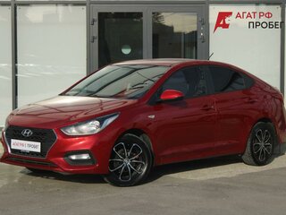 2017 Hyundai Solaris II, красный, 1160000 рублей, вид 1
