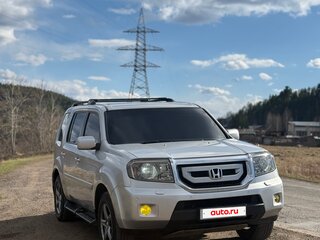 2008 Honda Pilot II, серебристый, 1250000 рублей, вид 3