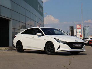 2021 Hyundai Elantra VII (CN7), белый, 1399000 рублей, вид 3