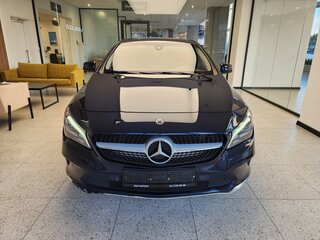 2017 Mercedes-Benz CLA 200 I (C117, X117) Рестайлинг, синий, 1540000 рублей, вид 2