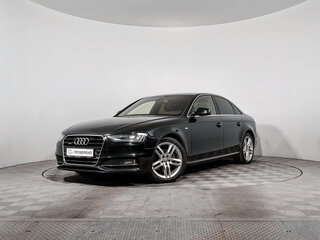 2012 Audi A4 IV (B8) Рестайлинг, чёрный, 1468700 рублей, вид 1