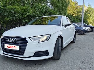 2016 Audi A3 III (8V) Рестайлинг, белый, 1550000 рублей, вид 2