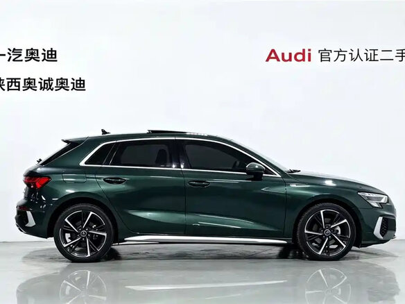 2023 Audi A3 35 TFSI IV (8Y), зелёный - вид 4