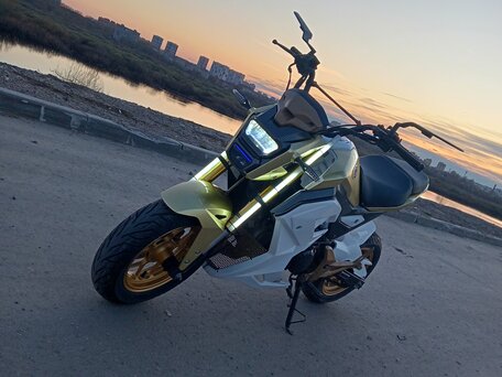 2018 Motoland MX 125, белый, 100000 рублей, вид 4