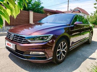 2017 Volkswagen Passat B8, пурпурный, 2990000 рублей, вид 1