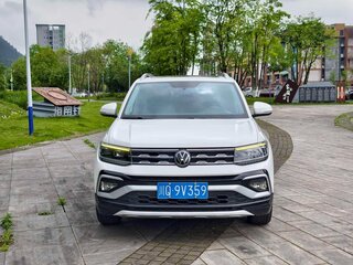 2022 Volkswagen T-Cross I (China Market), белый, 1430000 рублей, вид 2