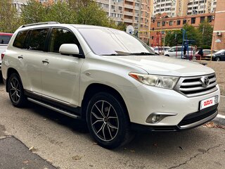 2012 Toyota Highlander II (XU40) Рестайлинг, белый, 2290000 рублей, вид 3