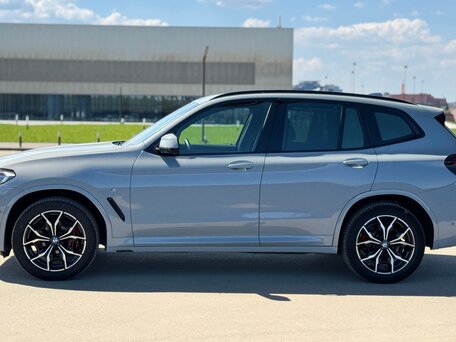 2022 BMW X3 20d xDrive III (G01) Рестайлинг, серый, 5200000 рублей, вид 4