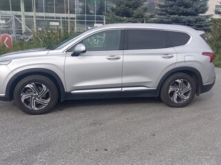 2021 Hyundai Santa Fe IV Рестайлинг, серый, 2740000 рублей, вид 2