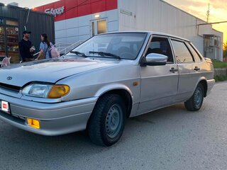 2005 Lada (ВАЗ) 2115, серебристый, 85000 рублей, вид 1
