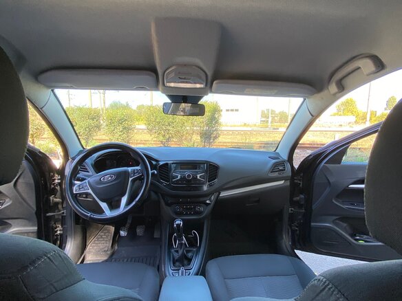 2018 Lada (ВАЗ) Vesta I, чёрный, 620000 рублей - вид 8
