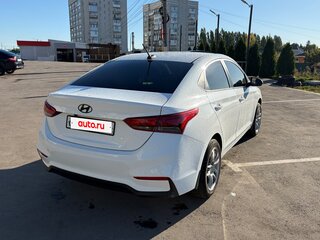 2017 Hyundai Solaris II, белый, 1170000 рублей, вид 5