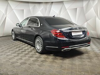 2018 Mercedes-Benz Maybach S-Класс 450 I (X222) Рестайлинг, чёрный, 4500000 рублей, вид 4