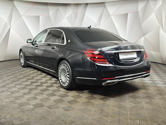 2018 Mercedes-Benz Maybach S-Класс 450 I (X222) Рестайлинг, чёрный, 4750000 рублей - вид 3