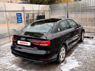 2017 Audi A3 III (8V) Рестайлинг, чёрный, 1275000 рублей, вид 4