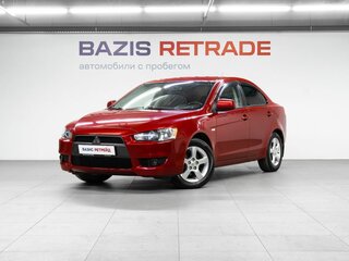 2008 Mitsubishi Lancer X, красный, 599000 рублей, вид 1