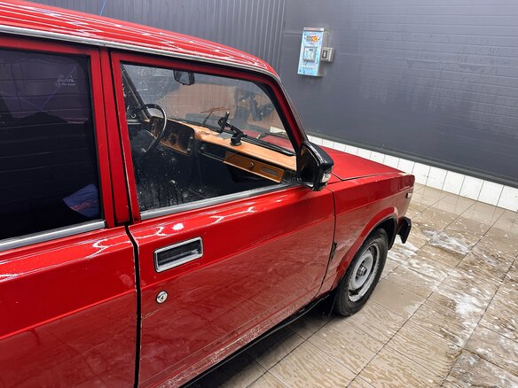 1994 Lada (ВАЗ) 2104 5-speed, красный, 90000 рублей - вид 8