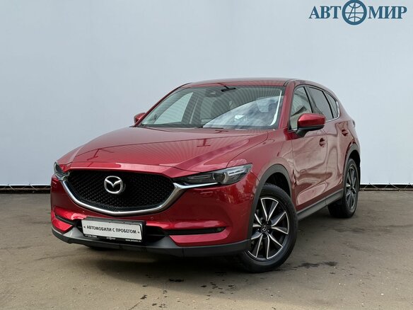 2019 Mazda CX-5 II, красный