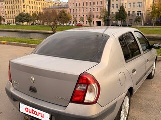 2006 Renault Symbol I Рестайлинг, серебристый, 360000 рублей, вид 5
