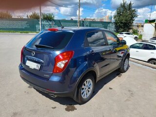 2014 SsangYong Actyon II Рестайлинг, синий, 1350000 рублей, вид 4