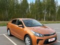 2017 Kia Rio IV, оранжевый, 1000000 рублей