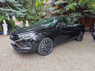 2024 Lada (ВАЗ) Aura, чёрный, 1700000 рублей, вид 3