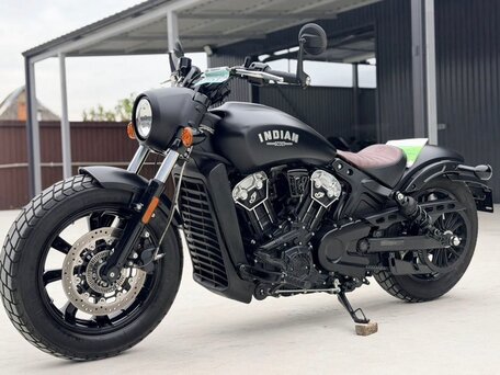 2021 Indian Scout, чёрный, 1350000 рублей, вид 2