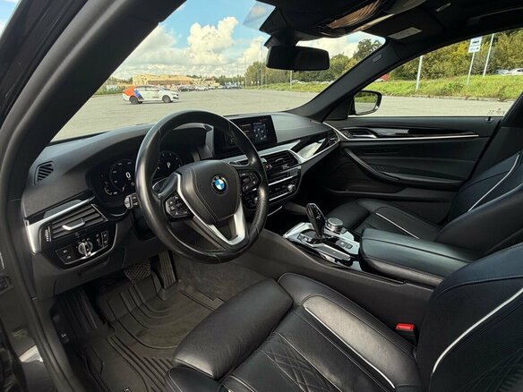 2019 BMW 5 серии 530d xDrive VII (G30/G31/G38), серый, 4040000 рублей - вид 18