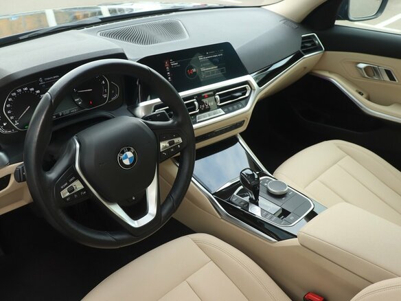 2021 BMW 3 серии 318i VII (G2x), синий, 3194000 рублей - вид 4