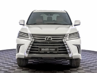 2018 Lexus LX 570 III Рестайлинг 2, белый, 7900000 рублей, вид 2