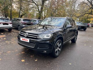 2012 Volkswagen Touareg II, чёрный, 2550000 рублей, вид 3