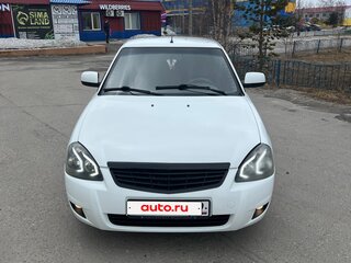 2013 Lada (ВАЗ) Priora I Рестайлинг, белый, 470000 рублей, вид 1
