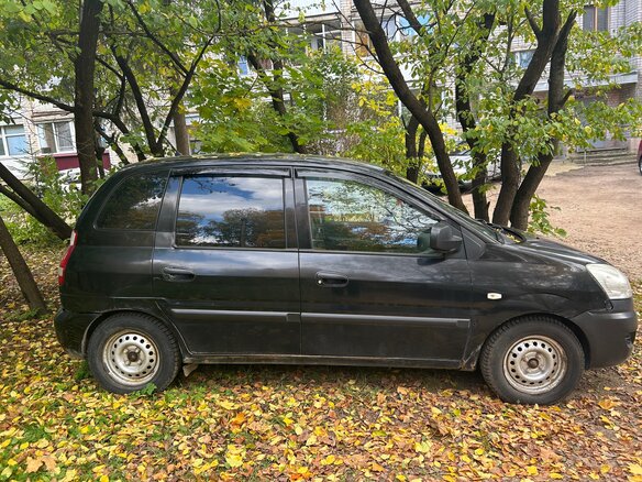 2008 Hyundai Matrix I Рестайлинг 2, чёрный, 350000 рублей - вид 1