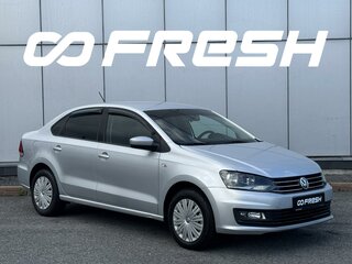 2016 Volkswagen Polo V Рестайлинг, серебристый, 1220000 рублей, вид 1