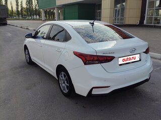 2018 Hyundai Solaris II, белый, 1345000 рублей, вид 5