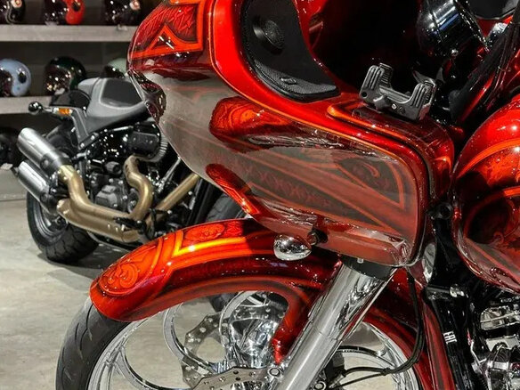 2016 Harley-Davidson Road Glide, красный, 4500000 рублей - вид 20