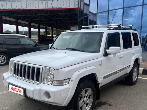 2008 Jeep Commander, серебристый, 1200000 рублей