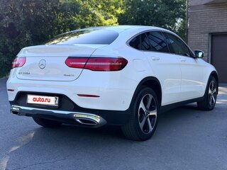 2017 Mercedes-Benz GLC Coupe 220 d I (C253), белый, 3700000 рублей, вид 2