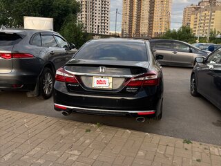2017 Honda Accord IX Рестайлинг, чёрный, 1460000 рублей, вид 2