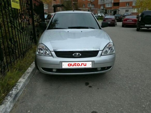 2011 Lada (ВАЗ) Priora I, серебристый, 400000 рублей