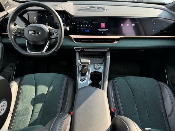 2022 Geely Monjaro I, синий - вид 19