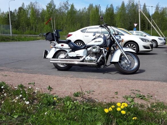 2005 Honda Shadow 750, белый, 550000 рублей - вид 5