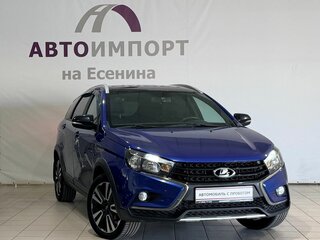 2021 Lada (ВАЗ) Vesta SW Cross I, синий, 1200000 рублей, вид 3