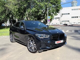 2022 BMW X6 40i III (G06), синий, 9700000 рублей, вид 5