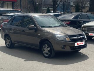 2013 Lada (ВАЗ) Granta I, коричневый, 370000 рублей, вид 3