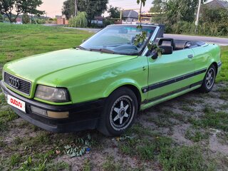 1992 Audi Cabriolet, зелёный, 700000 рублей, вид 2