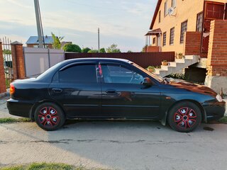 2006 Kia Spectra I Рестайлинг 2, чёрный, 210000 рублей, вид 2